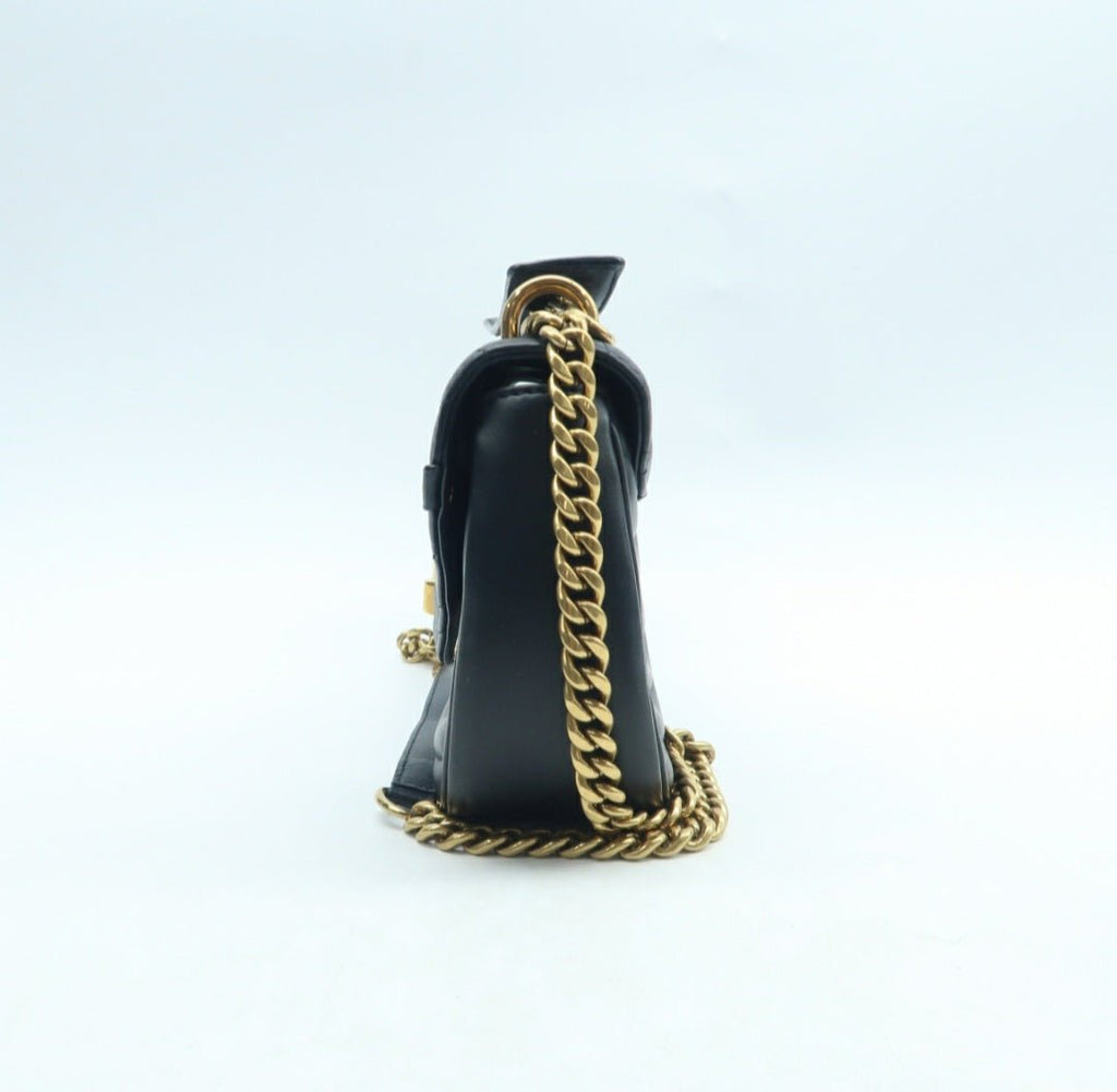 Louis Vuitton Black New Wave Leather Shoulder Bag