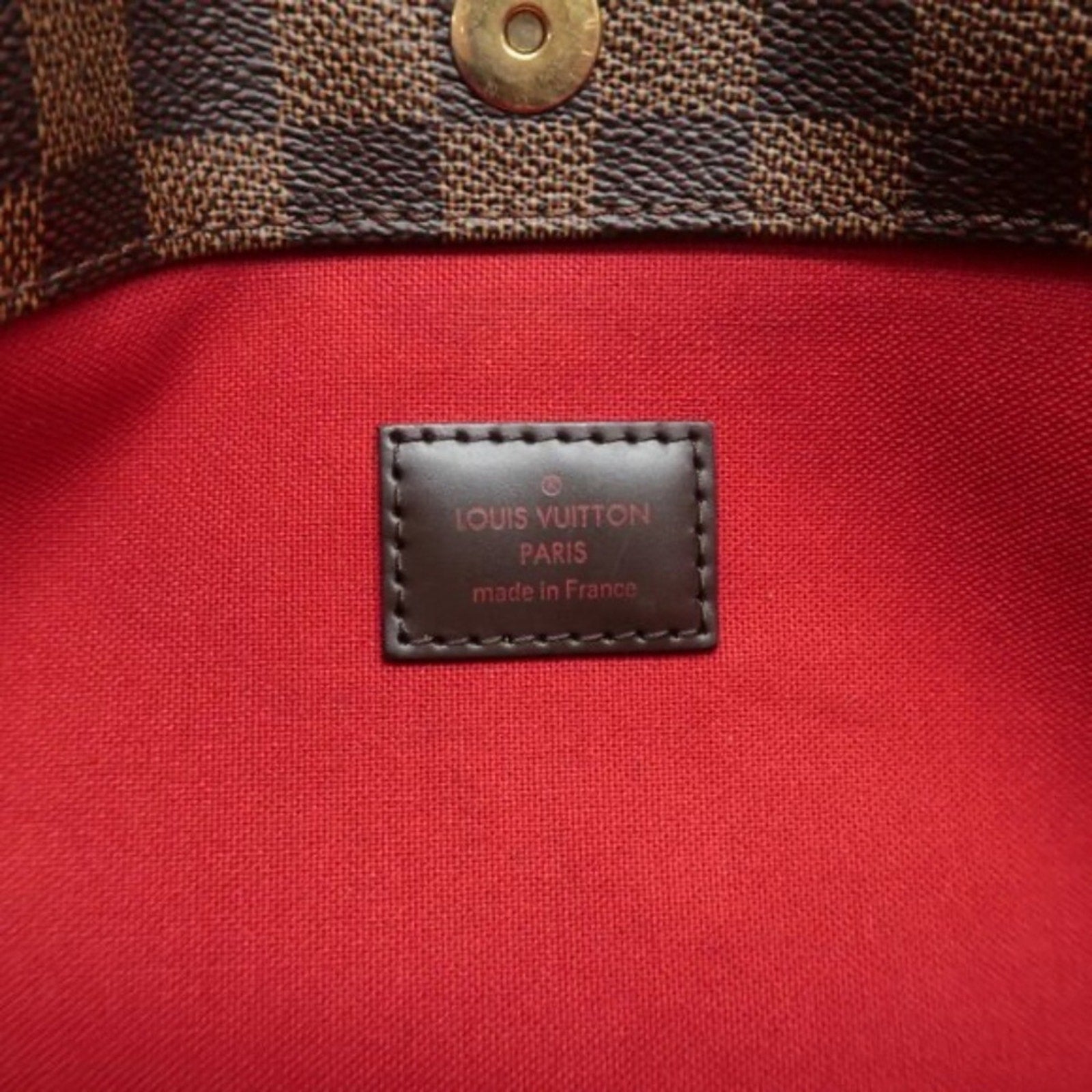 Louis Vuitton Bloomsbury Brown Damier Ebene Canvas Shoulder Bag