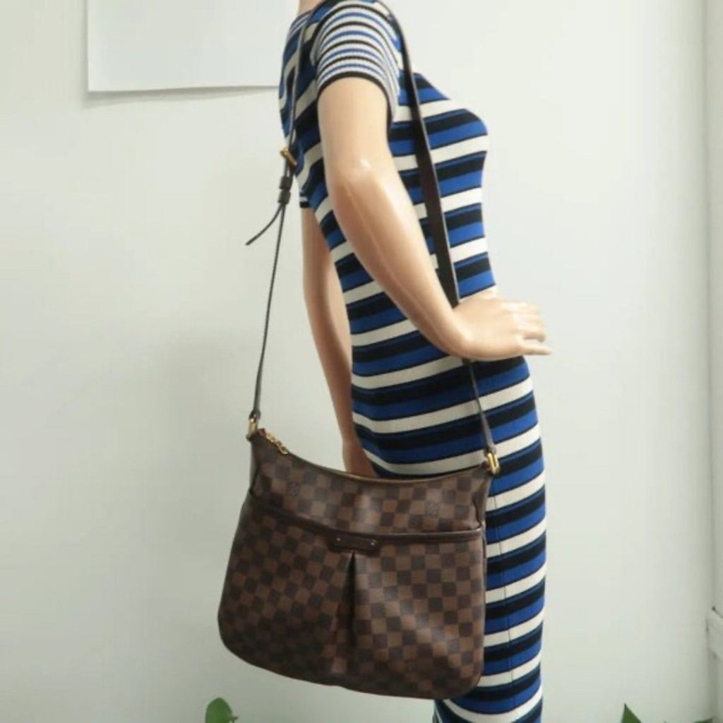 Louis Vuitton Bloomsbury Brown Damier Ebene Canvas Shoulder Bag