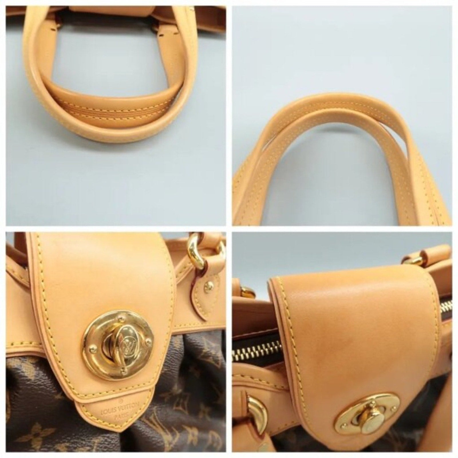 Louis Vuitton Boetie Brown Monogram Canvas Tote