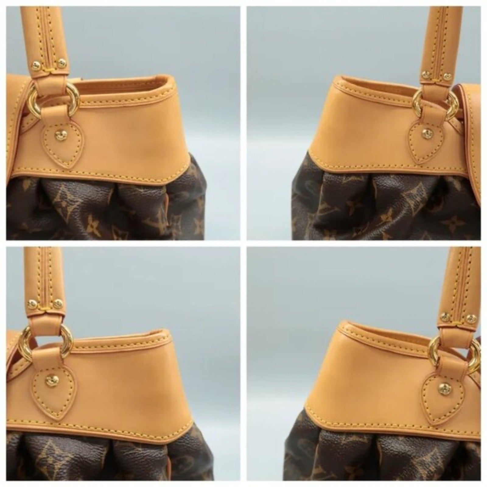 Louis Vuitton Boetie Brown Monogram Canvas Tote