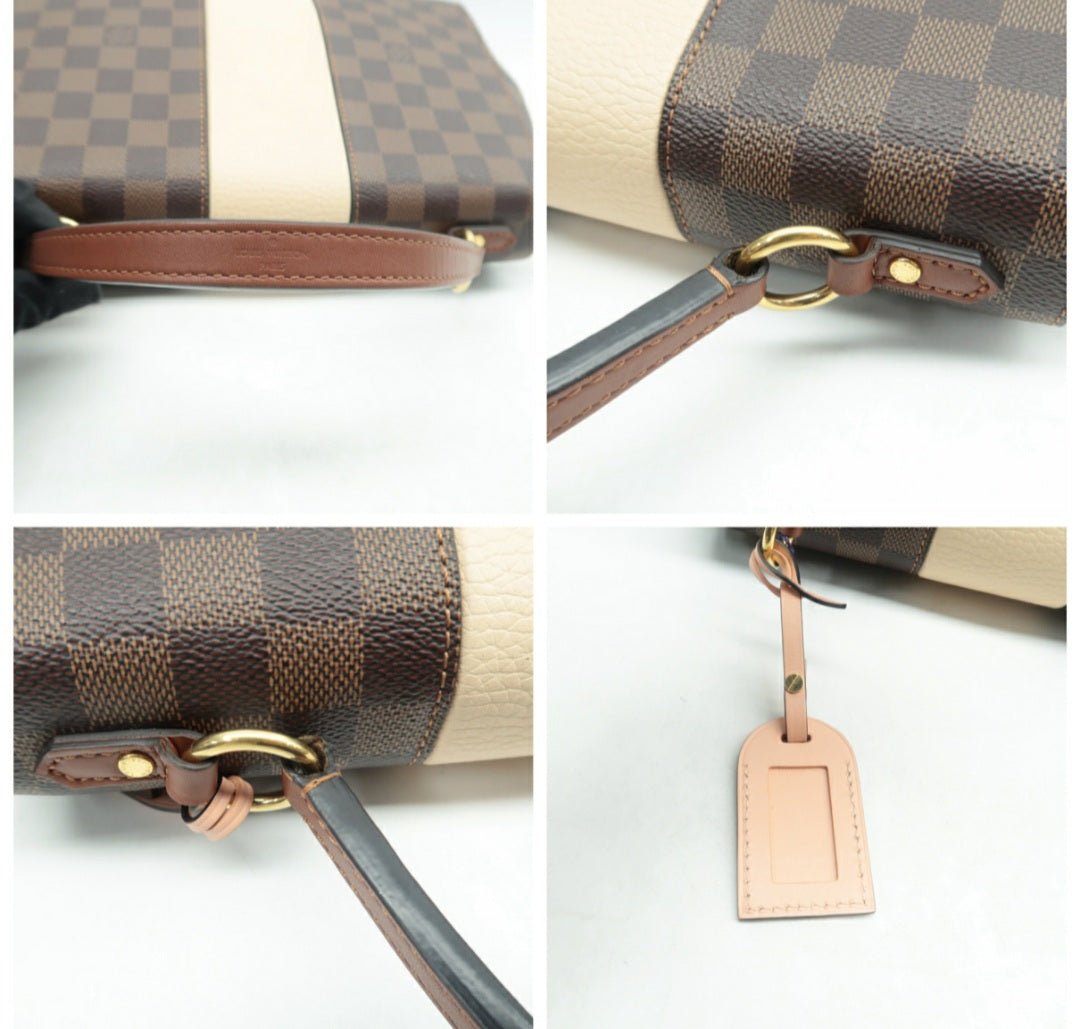 Louis Vuitton Bond Street Brown Damier Ebene Canvas Satchel Bag