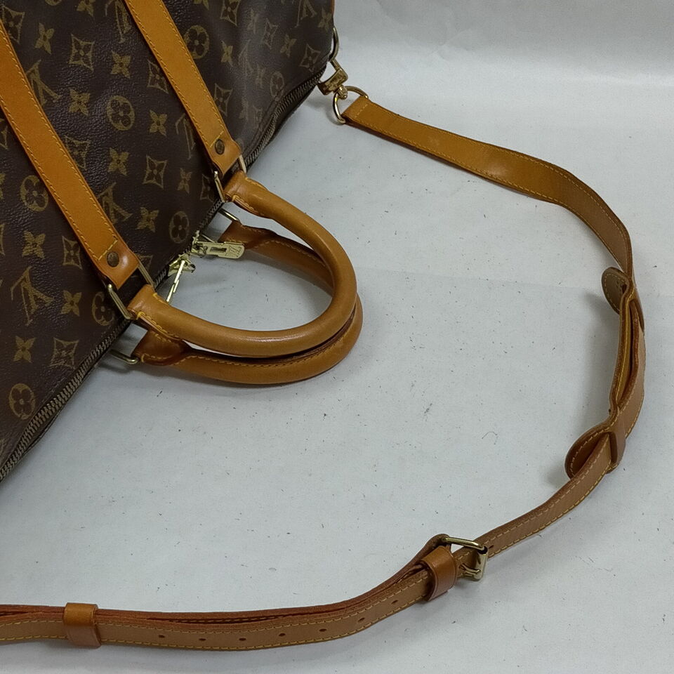 Louis Vuitton Boston Keepall Bandouliere 45 Monogram Bag #MN699