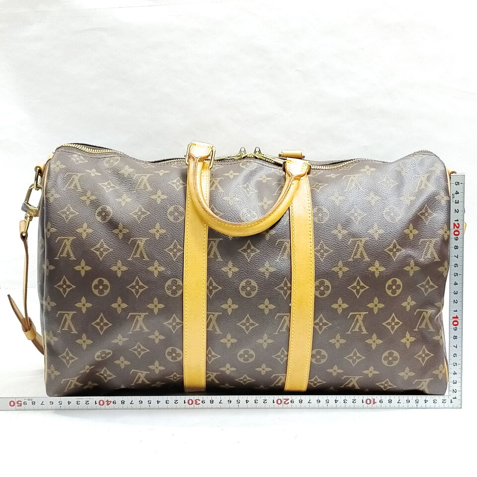 Louis Vuitton Boston Keepall Bandouliere 45 Monogram Bag #MN799