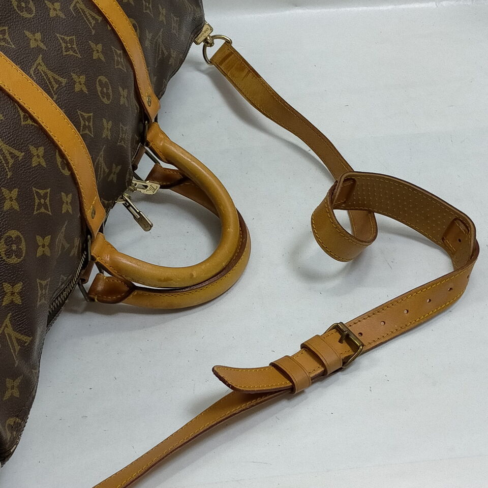 Louis Vuitton Boston Keepall Bandouliere 50 Travel Bag #MNO699