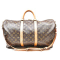 Louis Vuitton Boston Keepall Bandouliere 50 Travel Bag #MNO799