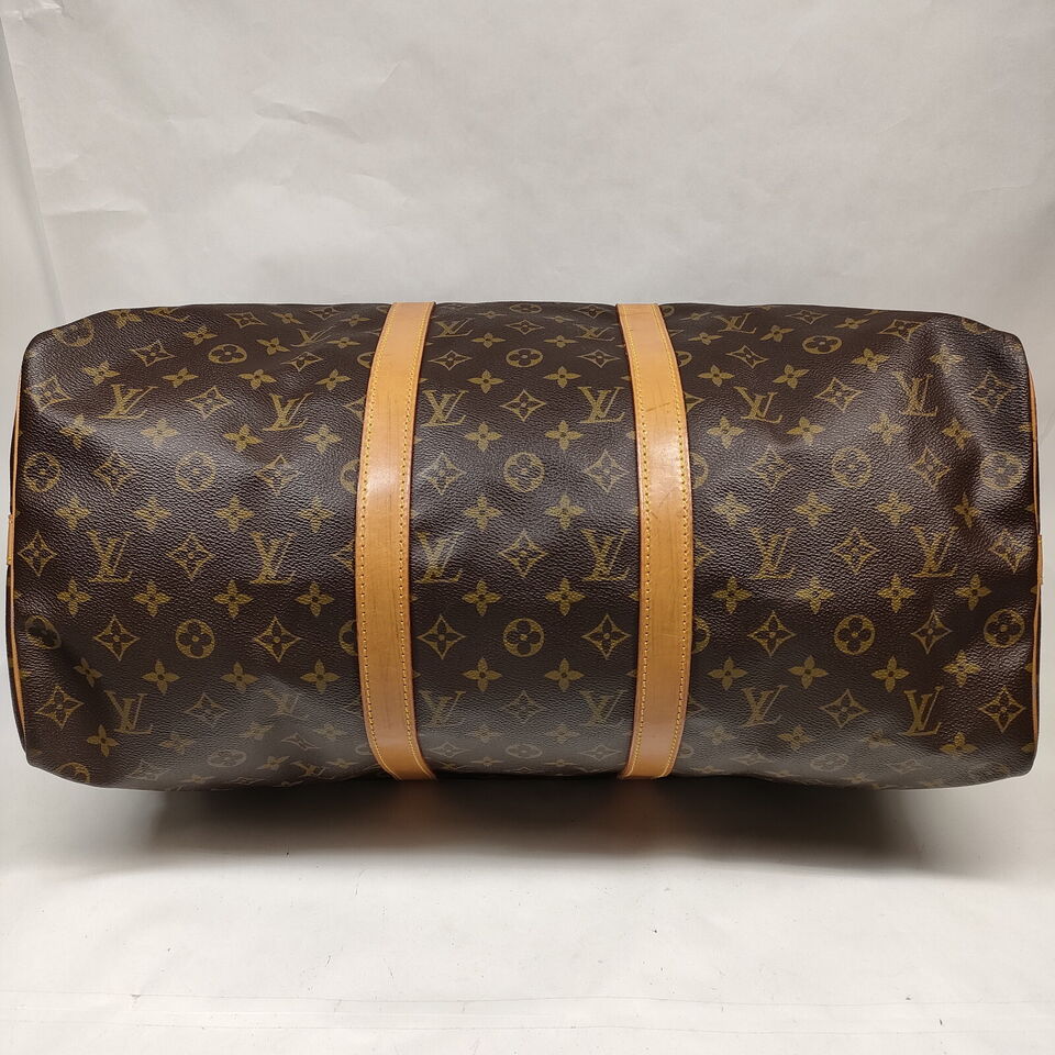 Louis Vuitton Boston Keepall Bandouliere 50 Travel Bag #MNO799