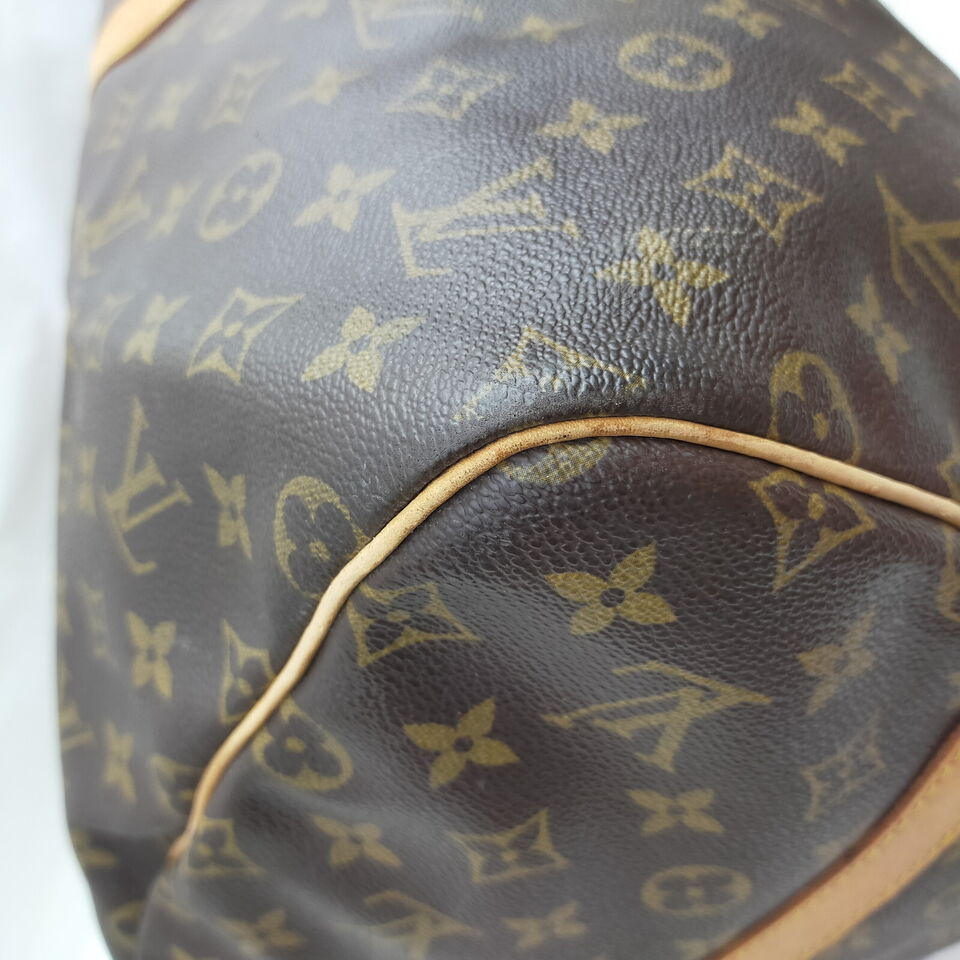 Louis Vuitton Boston Keepall Bandouliere 55 Monogram Bag #MN649