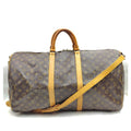 Louis Vuitton Boston Keepall Bandouliere 55 Monogram Bag #MN649