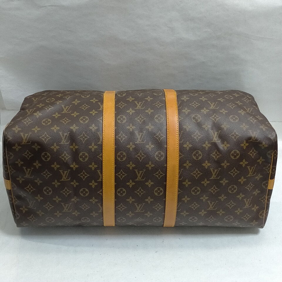 Louis Vuitton Boston Keepall Bandouliere 55 Monogram Bag #MN799