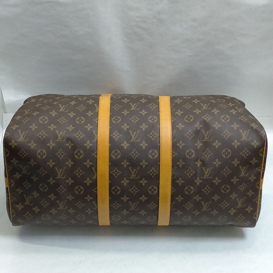 Louis Vuitton Boston Keepall Bandouliere 55 Monogram Bag #MN899