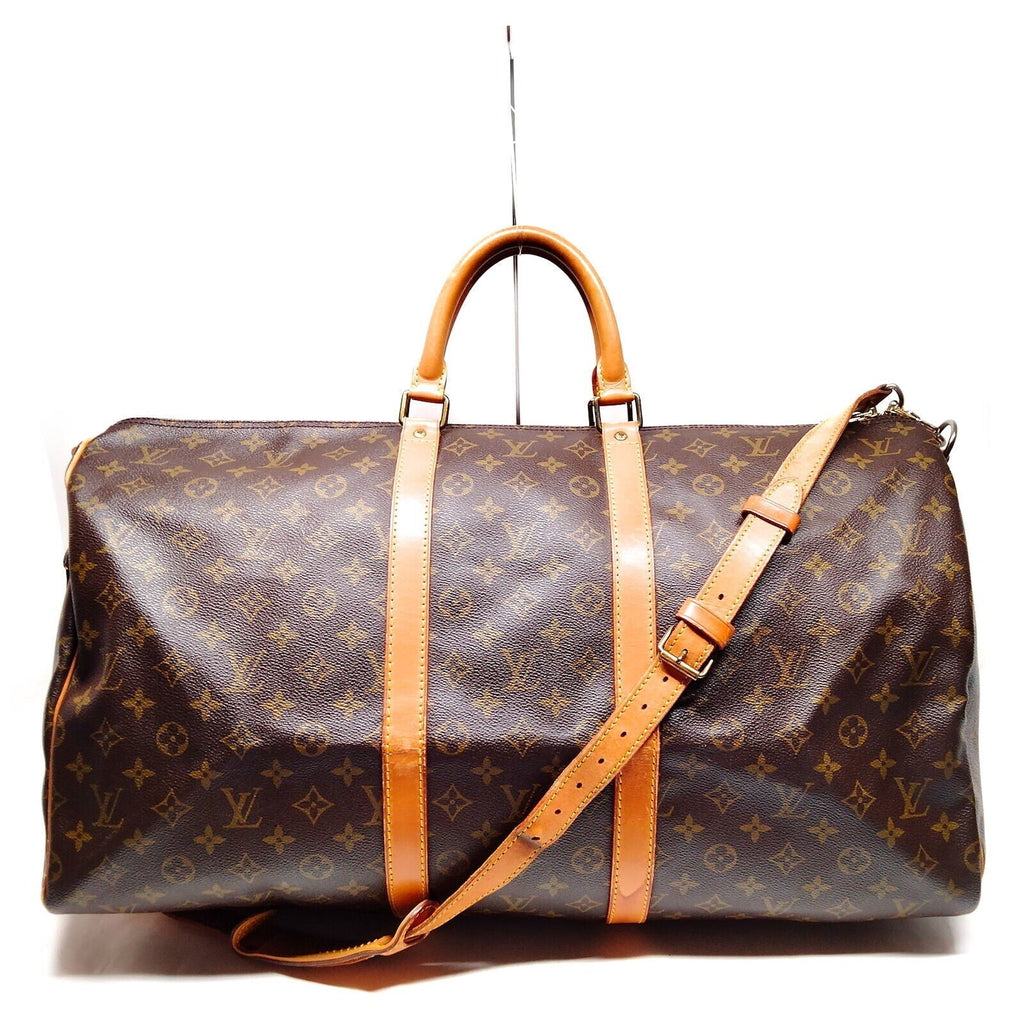 Louis Vuitton Boston Keepall Bandouliere 55 Travel Bag #MNO699
