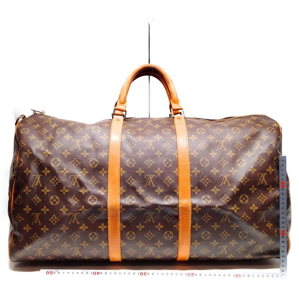 Louis Vuitton Boston Keepall Bandouliere 60 Travel Bag #MNO649