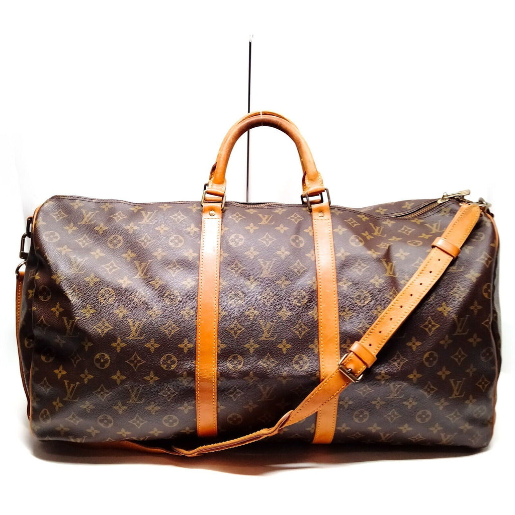 Louis Vuitton Boston Keepall Bandouliere 60 Travel Bag #MNO649