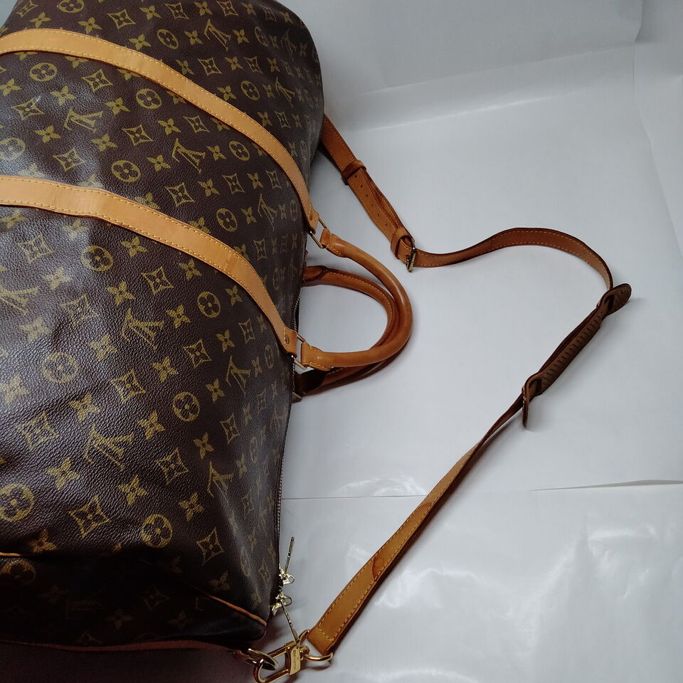 Louis Vuitton Boston Keepall Bandouliere 60 Travel Bag #MNO749