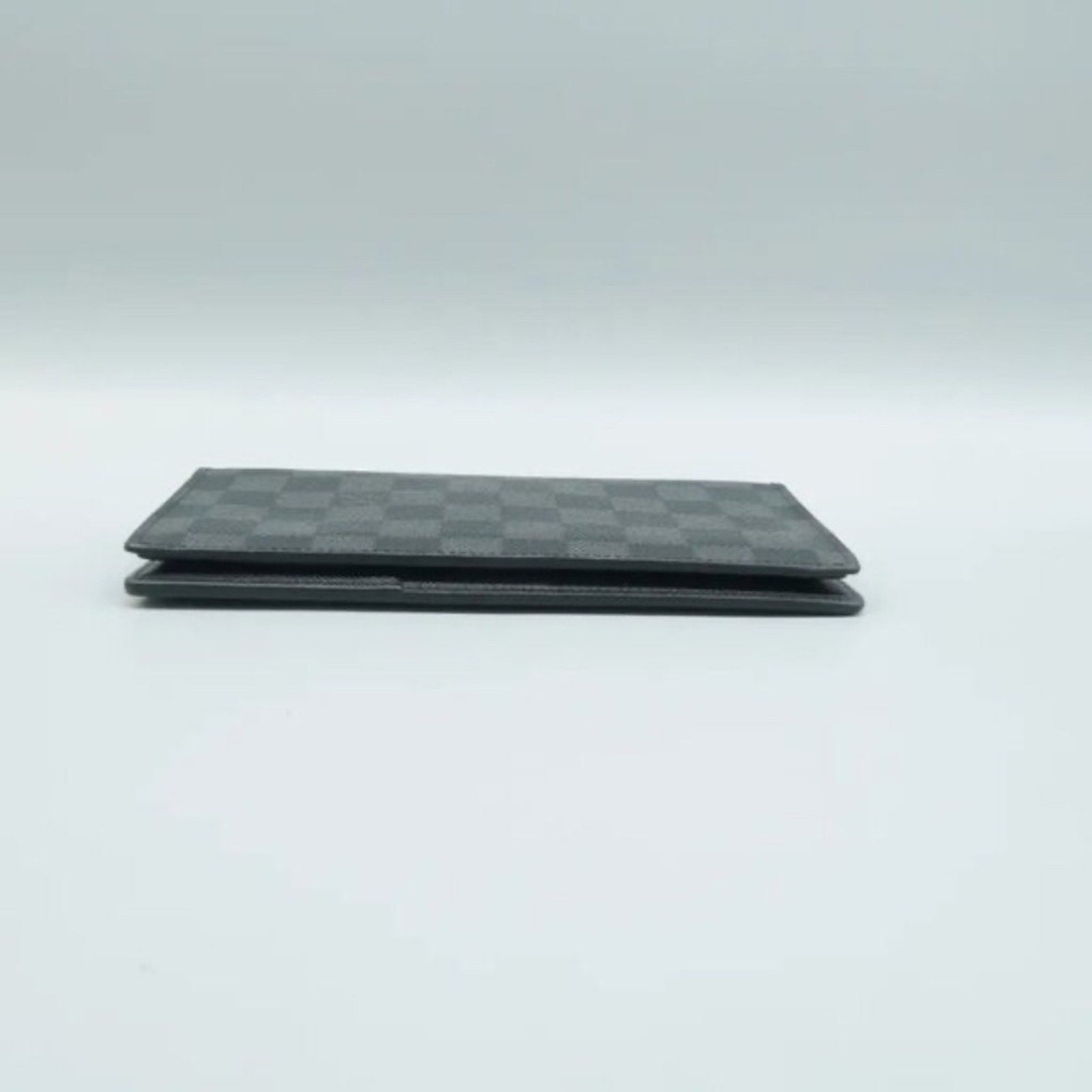 Louis Vuitton Brazza Black Damier Graphite Canvas Wallet