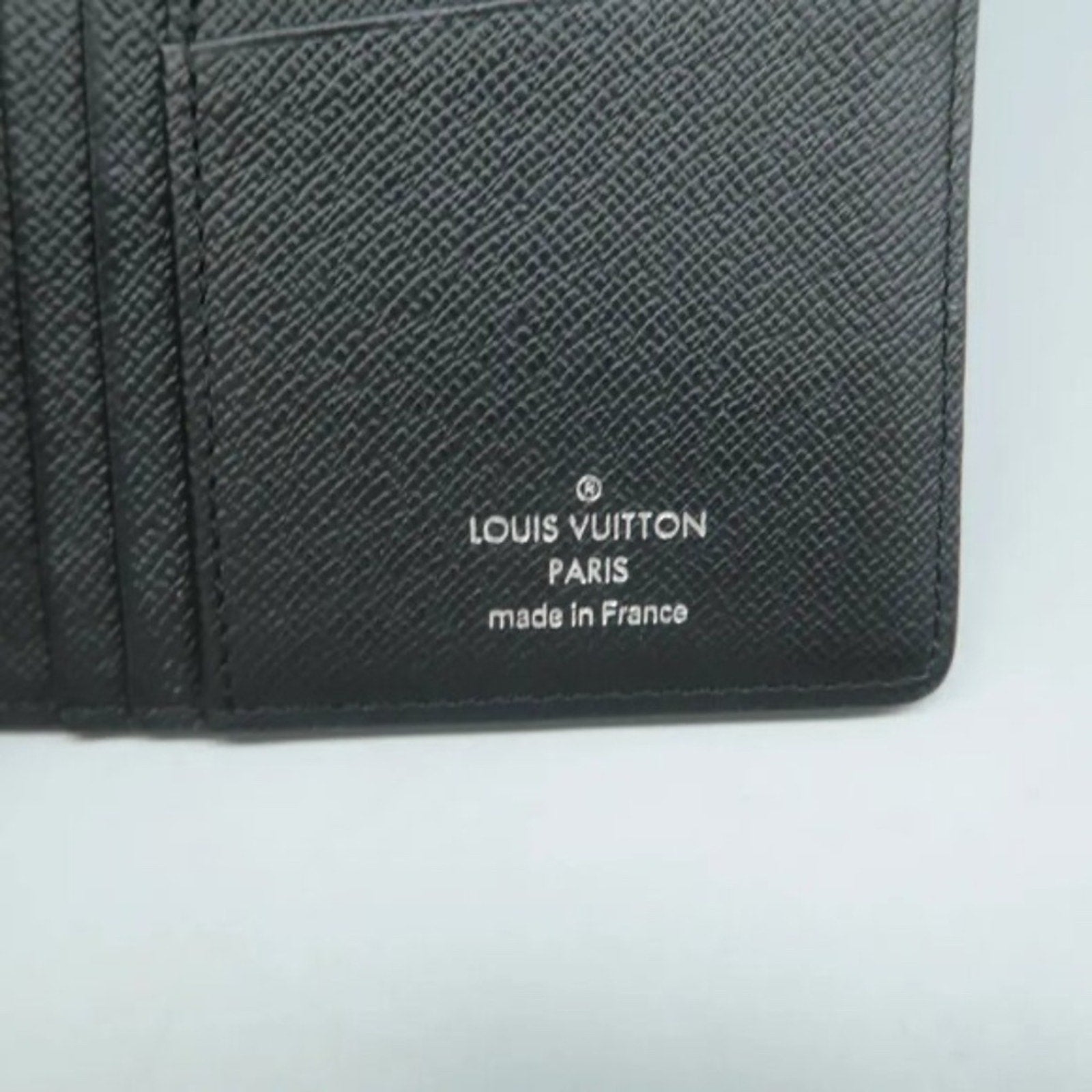 Louis Vuitton Brazza Black Damier Graphite Canvas Wallet