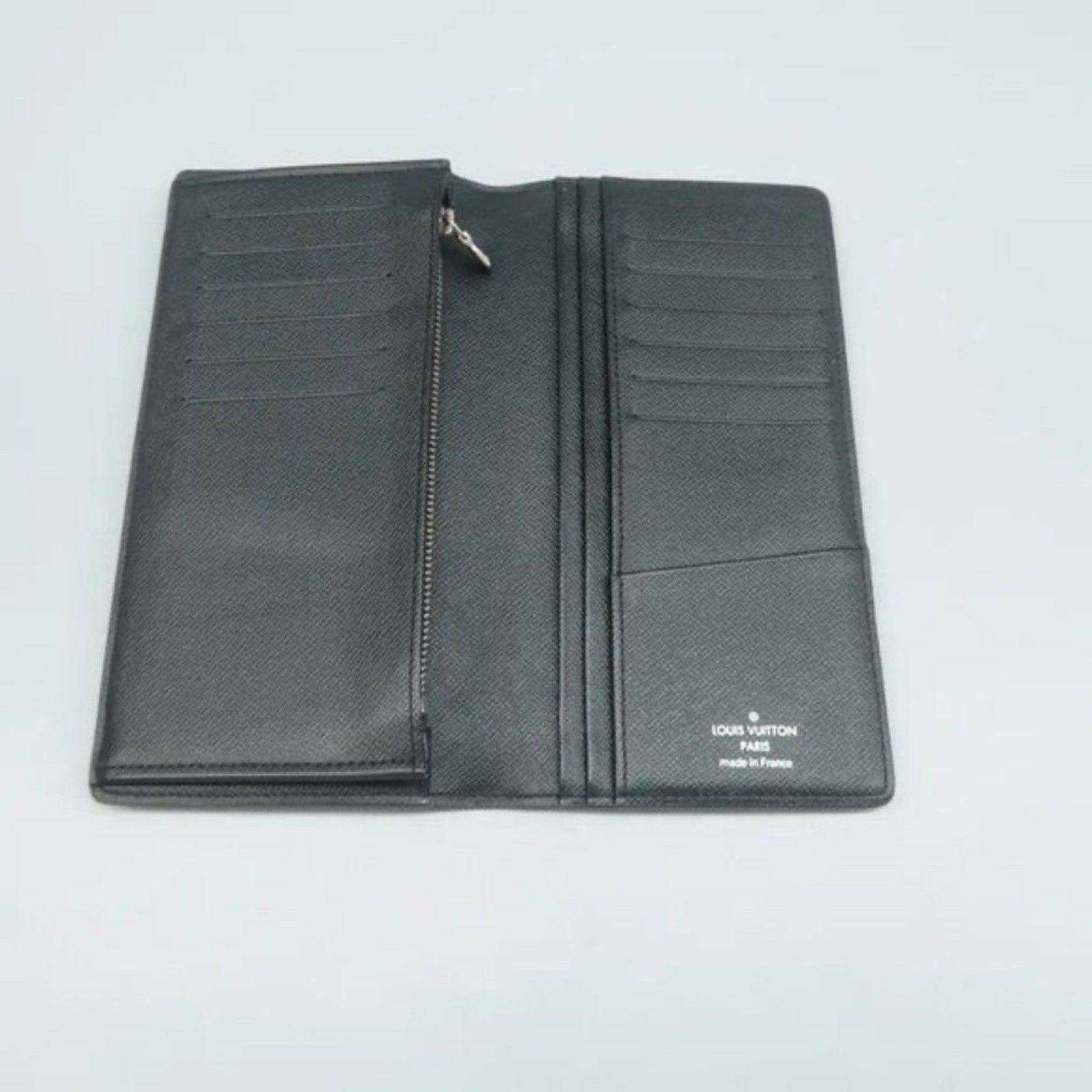 Louis Vuitton Brazza Black Damier Graphite Canvas Wallet