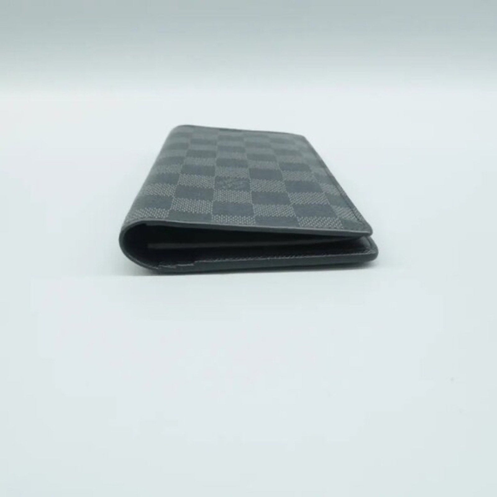 Louis Vuitton Brazza Black Damier Graphite Canvas Wallet