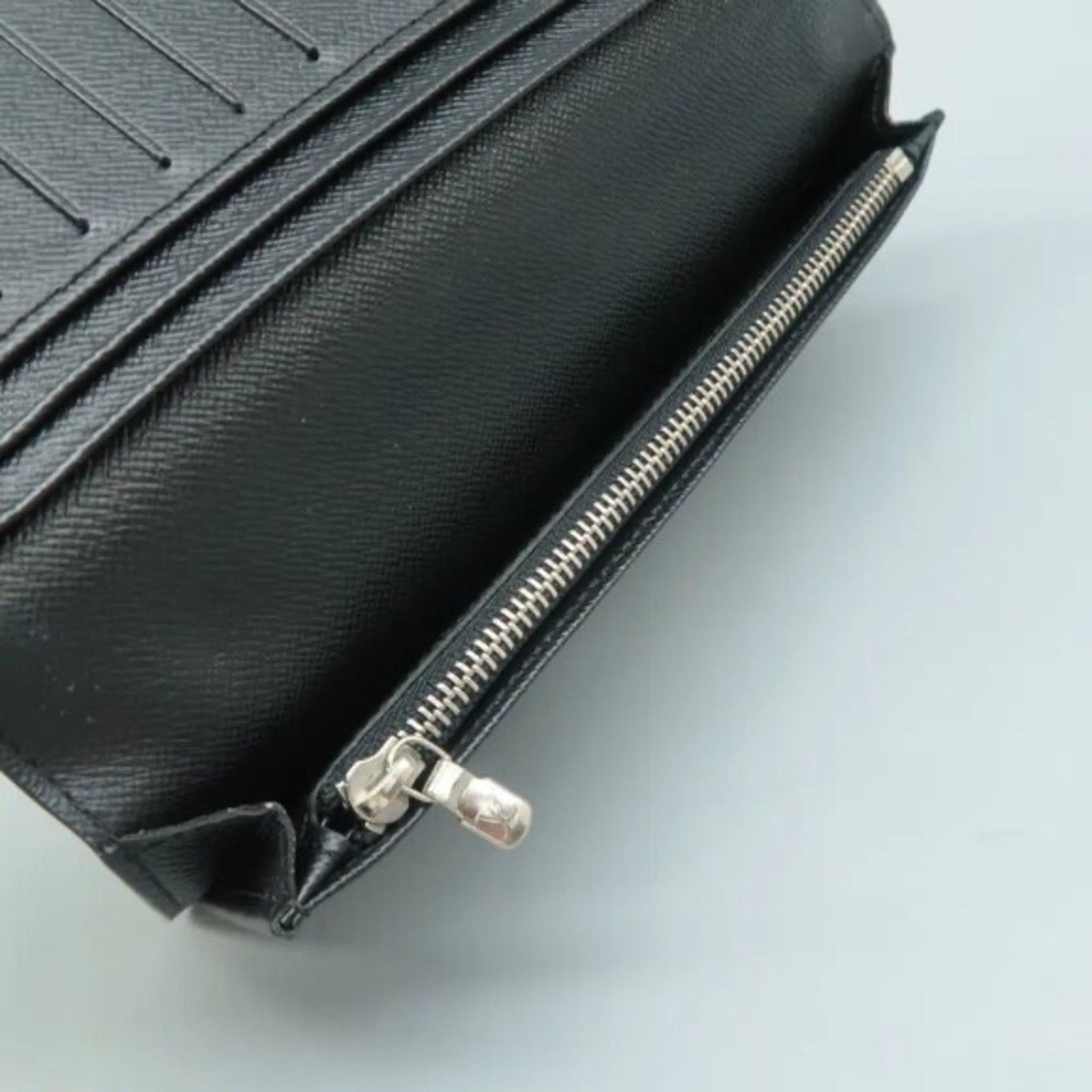 Louis Vuitton Brazza Black Damier Graphite Canvas Wallet