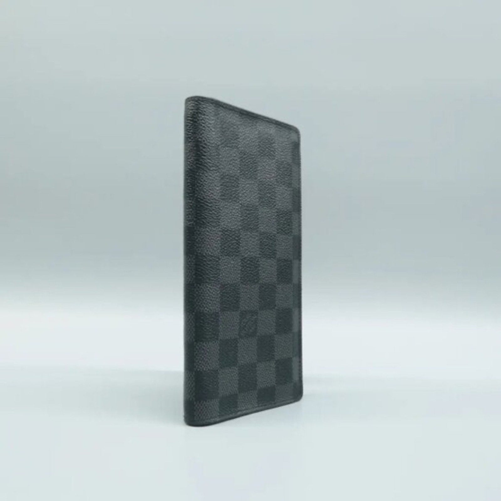Louis Vuitton Brazza Black Damier Graphite Canvas Wallet