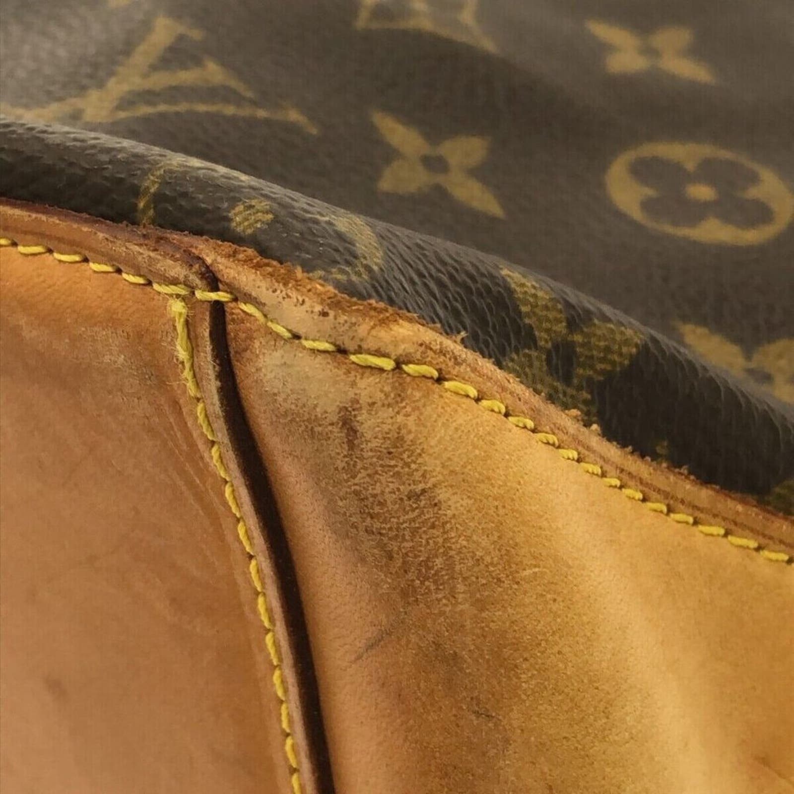 LOUIS VUITTON Cabas Mezzo Brown Monogram Tote Bag