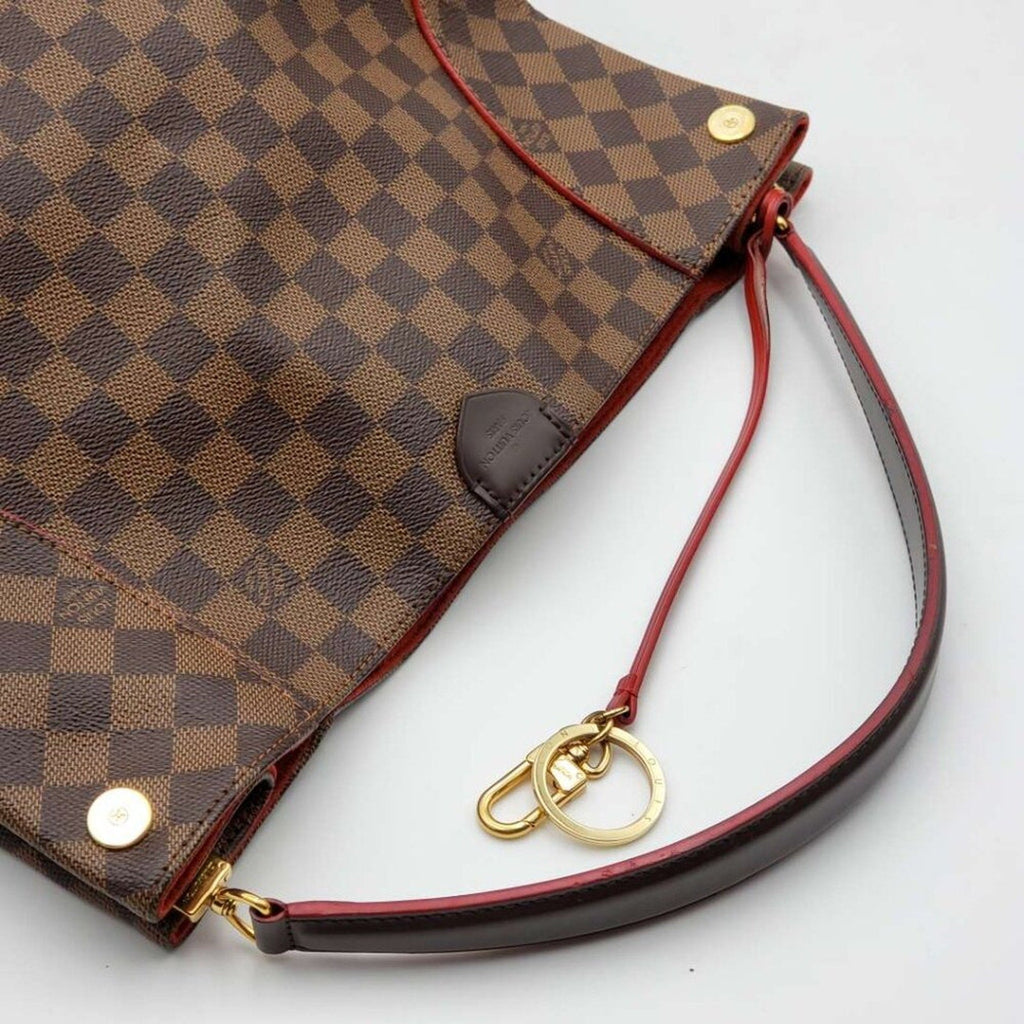 Louis Vuitton Caissa Brown Damier Ebene Canvas Shoulder Bag