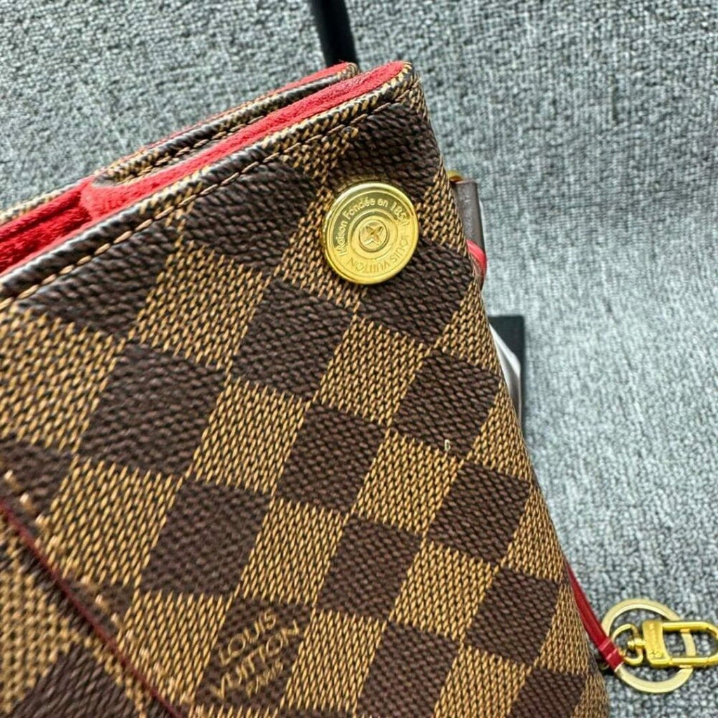 Louis Vuitton Caissa Brown Damier Ebene Canvas Shoulder Bag