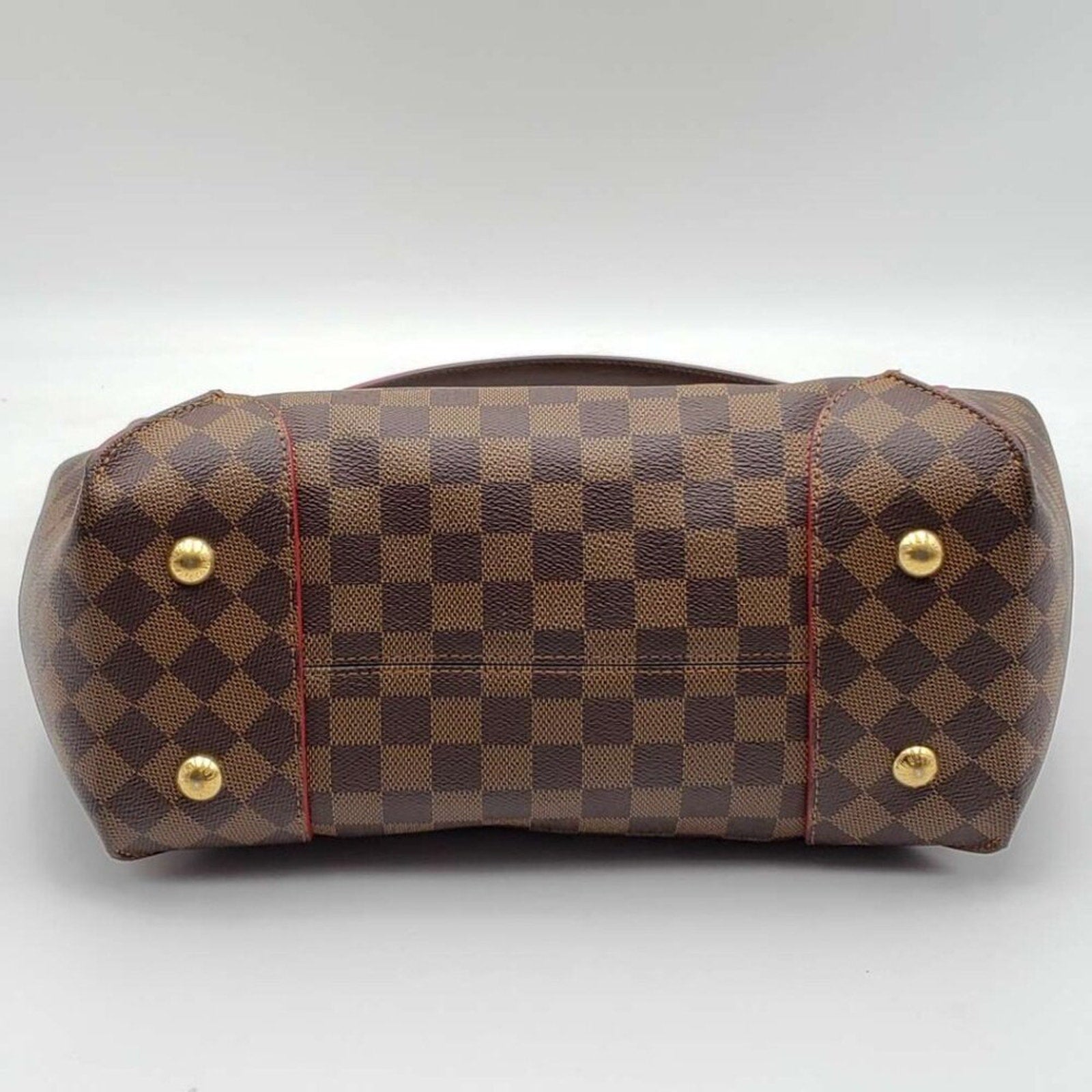Louis Vuitton Caissa Brown Damier Ebene Canvas Shoulder Bag