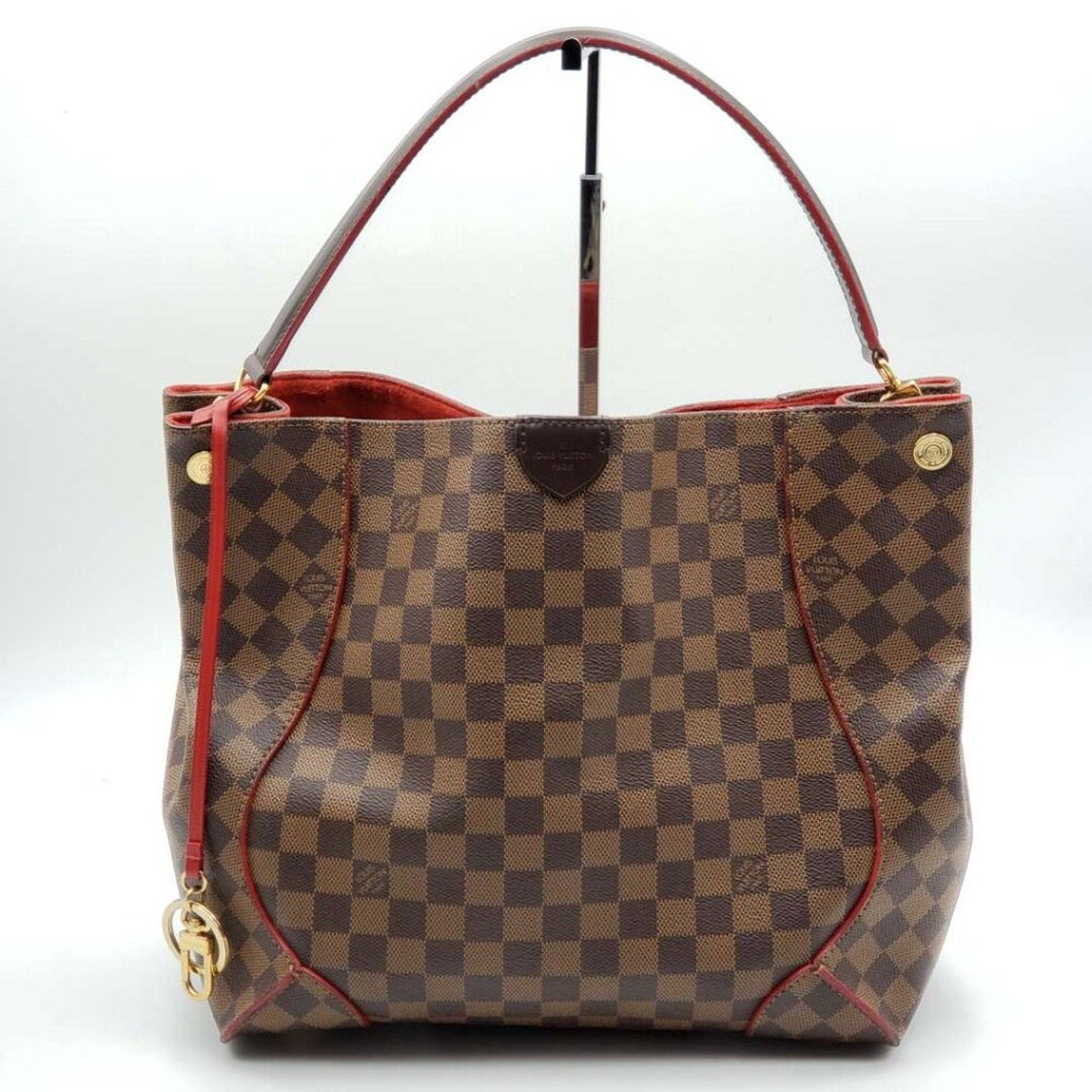 Louis Vuitton Caissa Brown Damier Ebene Canvas Shoulder Bag