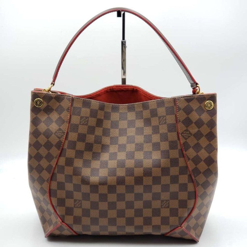 Louis Vuitton Caissa Brown Damier Ebene Canvas Shoulder Bag