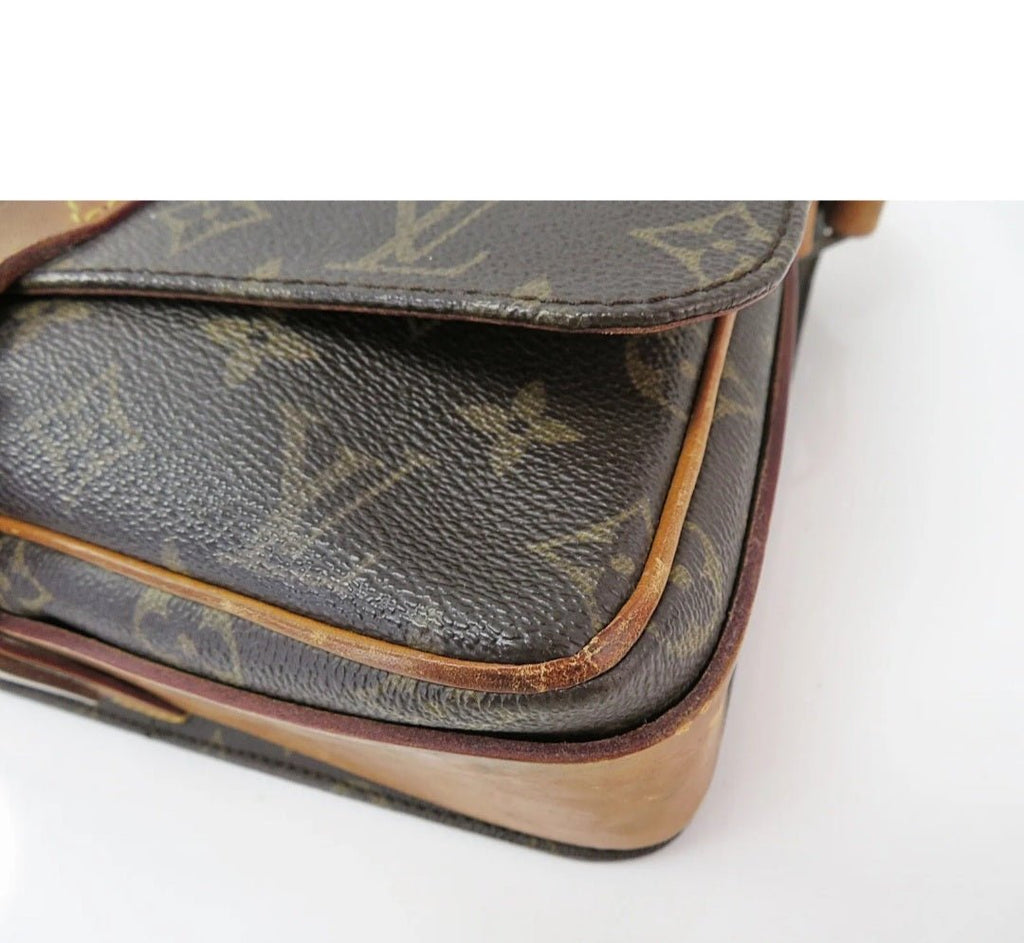 LOUIS VUITTON Cartouchiere GM Monogram Crossbody Bag