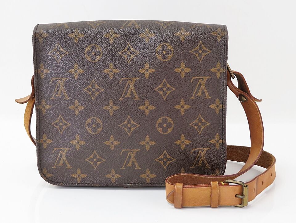 LOUIS VUITTON Cartouchiere MM Monogram Crossbody Bag