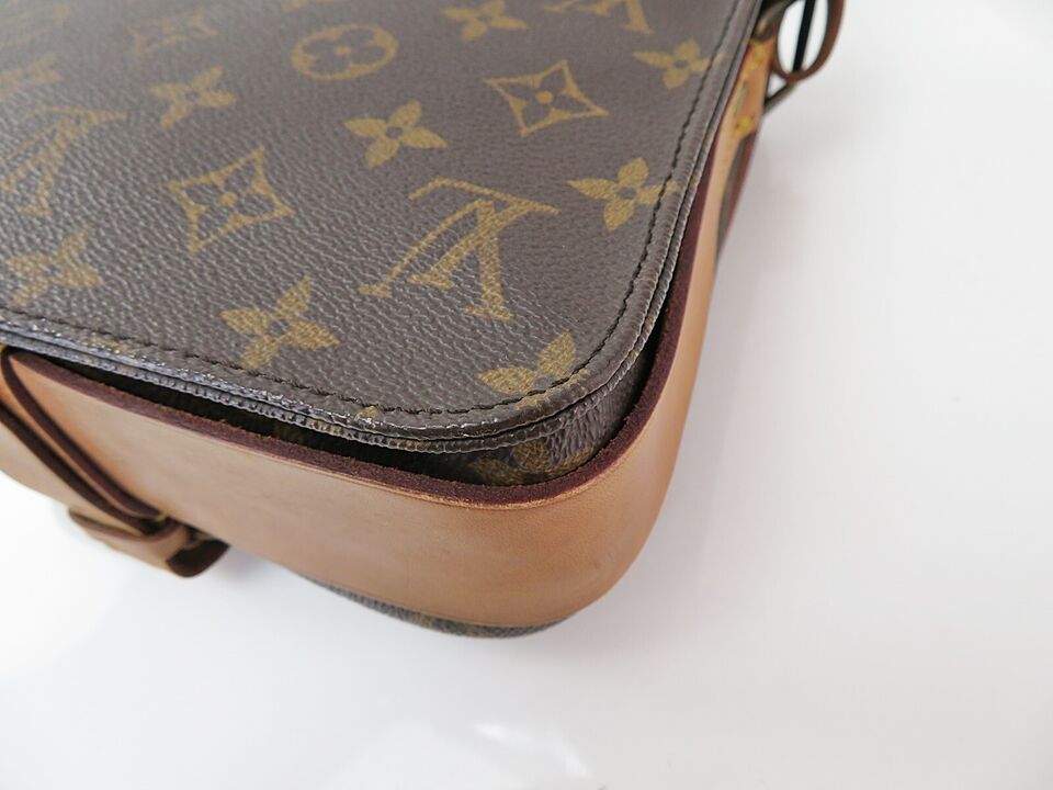 LOUIS VUITTON Cartouchiere MM Monogram Crossbody Bag