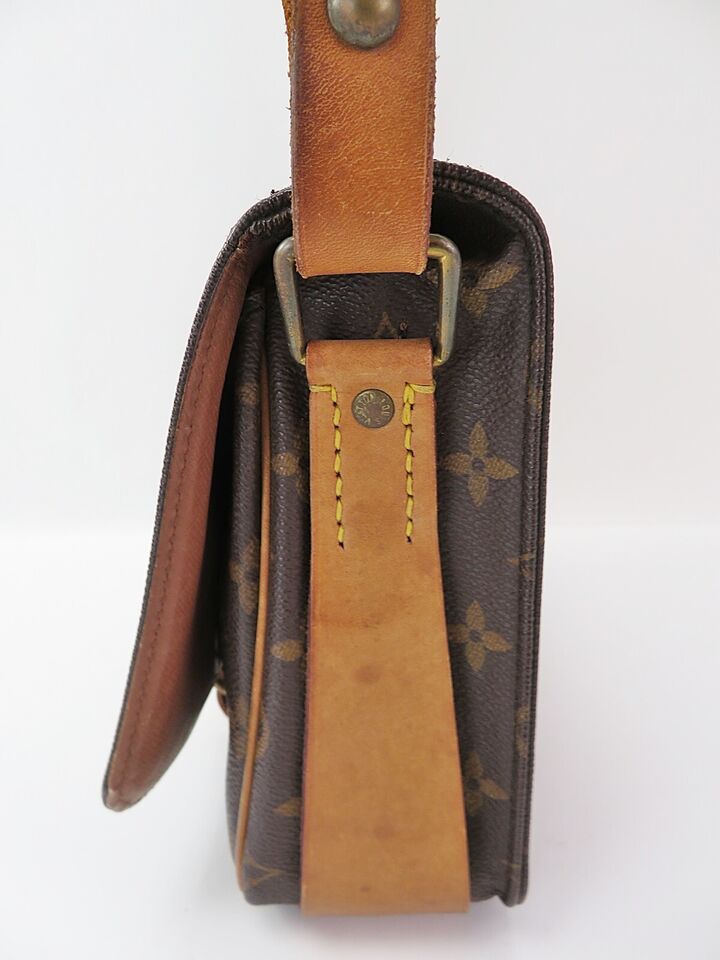 LOUIS VUITTON Cartouchiere MM Monogram Crossbody Bag