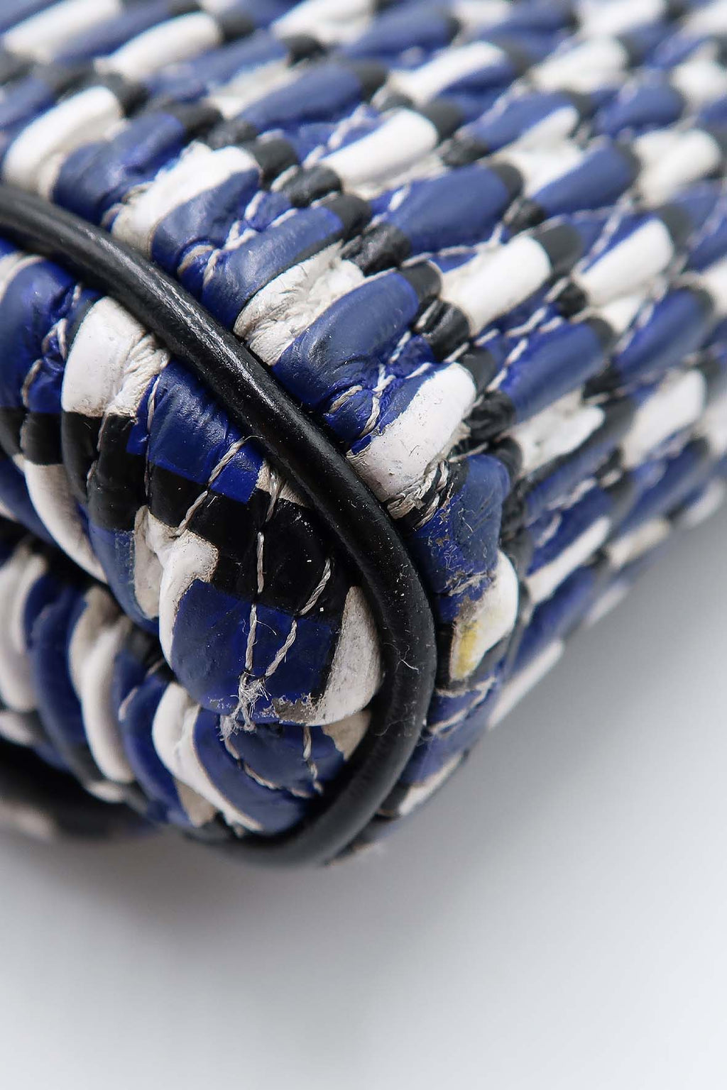 Chain Louise Smock Clutch Blue, Multi