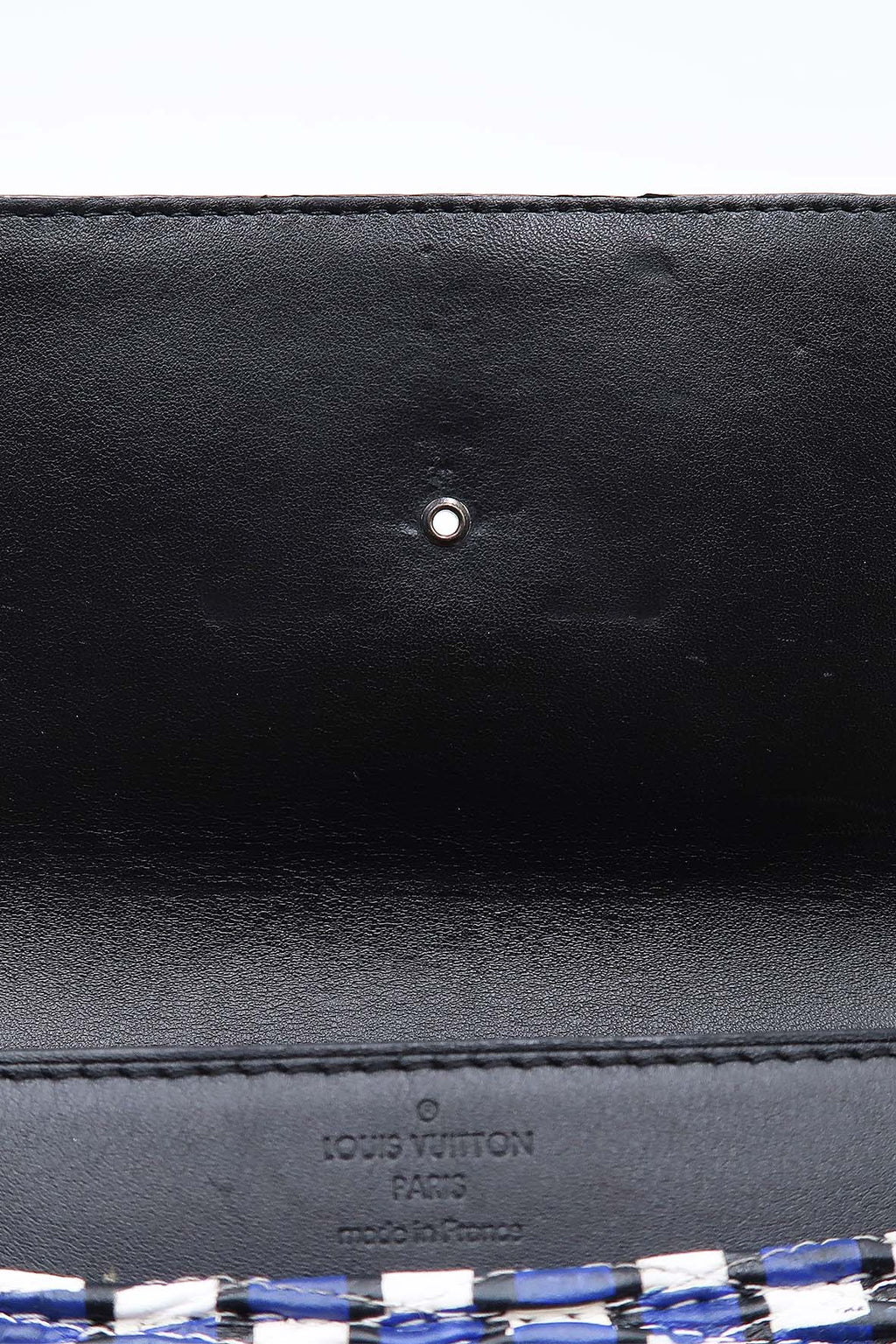 Chain Louise Smock Clutch Blue, Multi