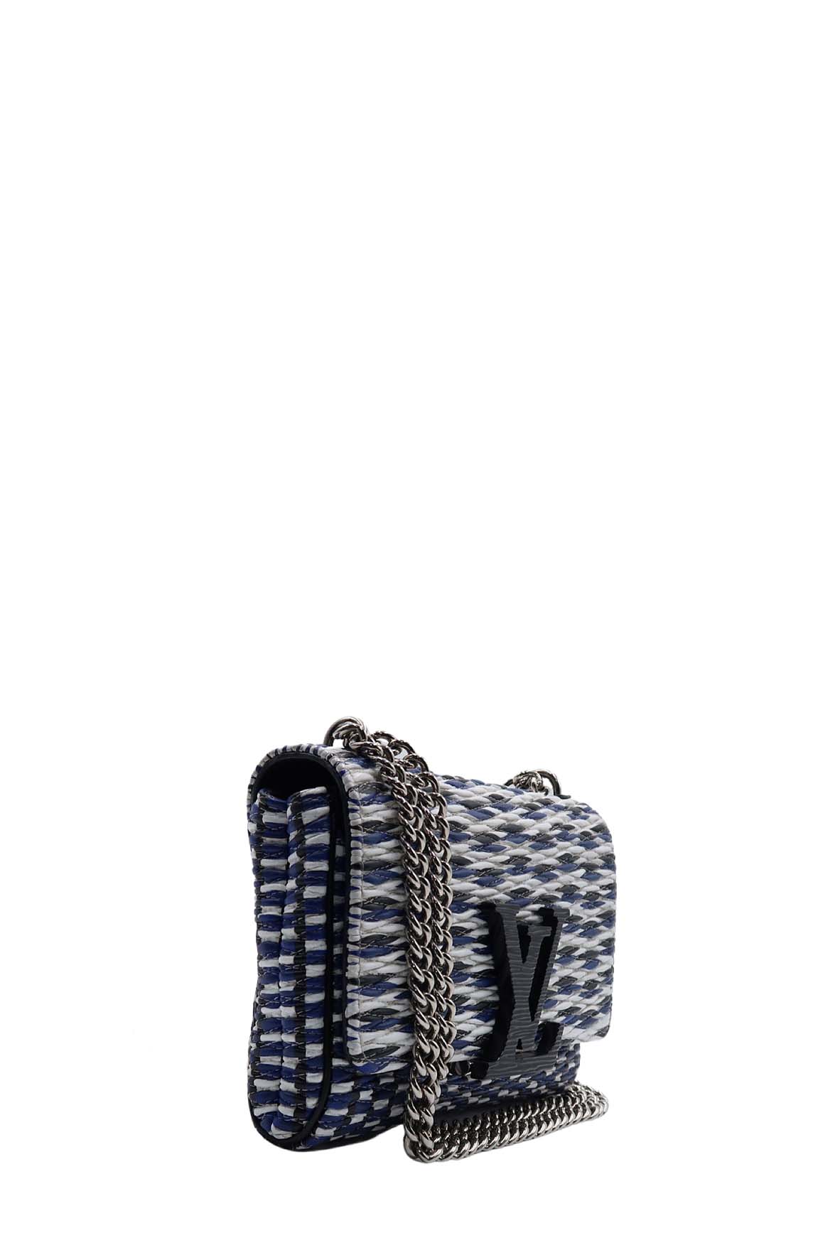 Chain Louise Smock Clutch Blue, Multi