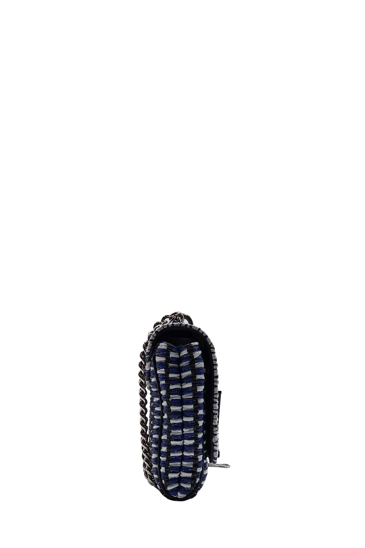 Chain Louise Smock Clutch Blue, Multi