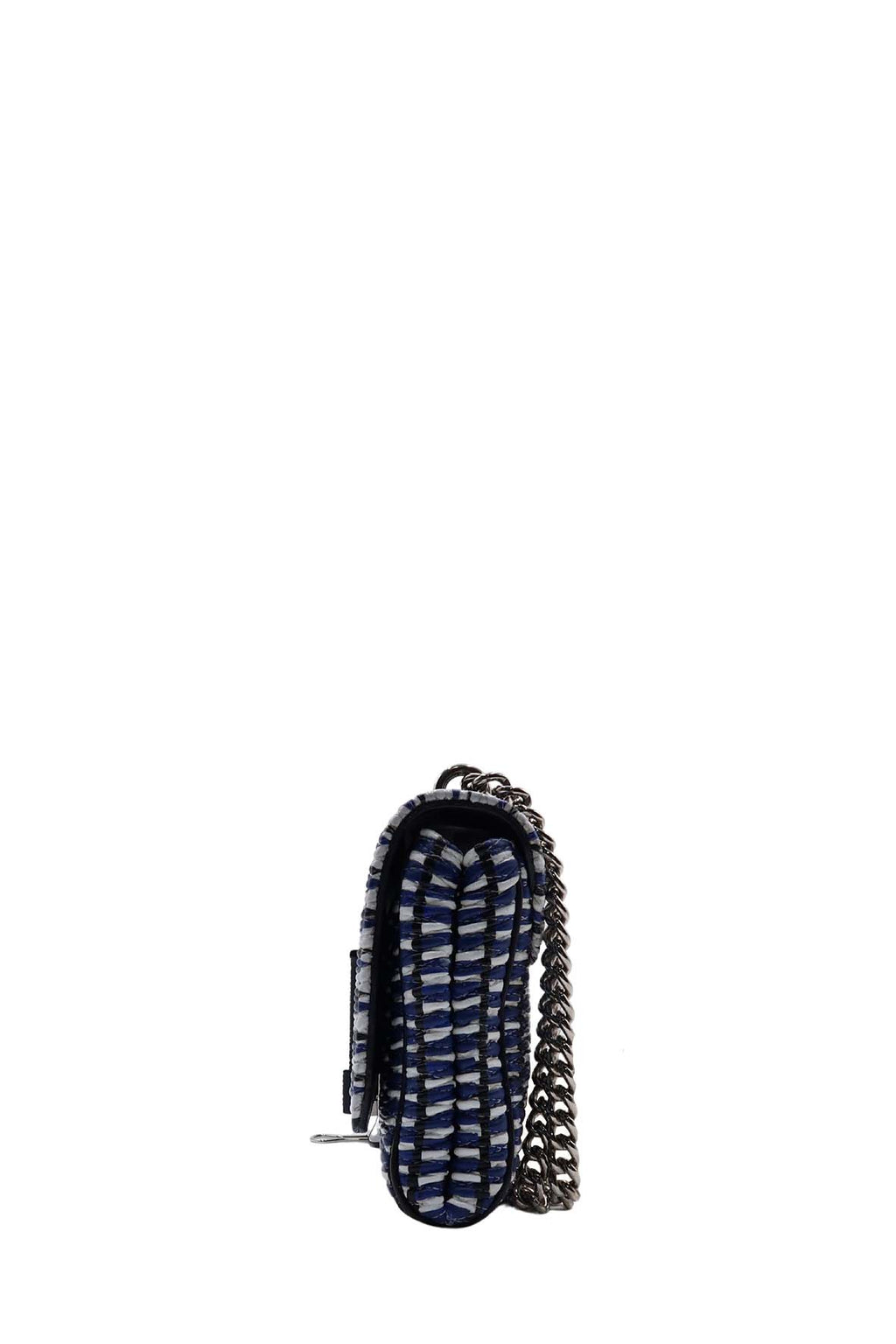 Chain Louise Smock Clutch Blue, Multi