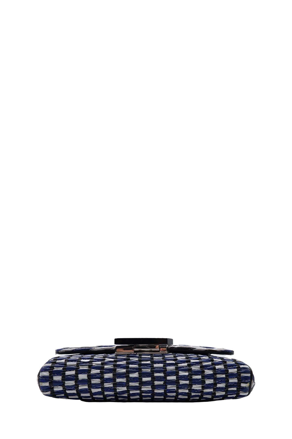 Chain Louise Smock Clutch Blue, Multi