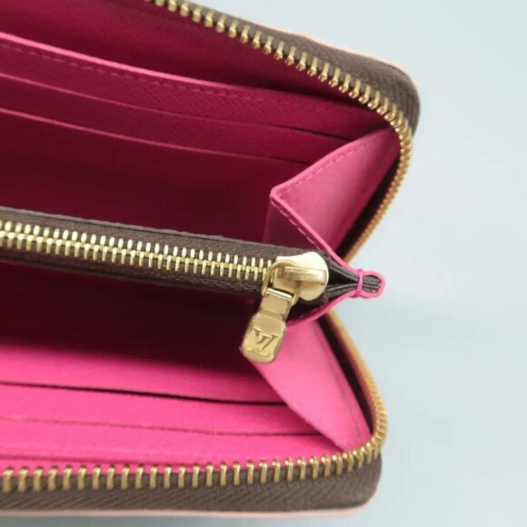 Louis Vuitton Clemence Brown Monogram Canvas Wallet