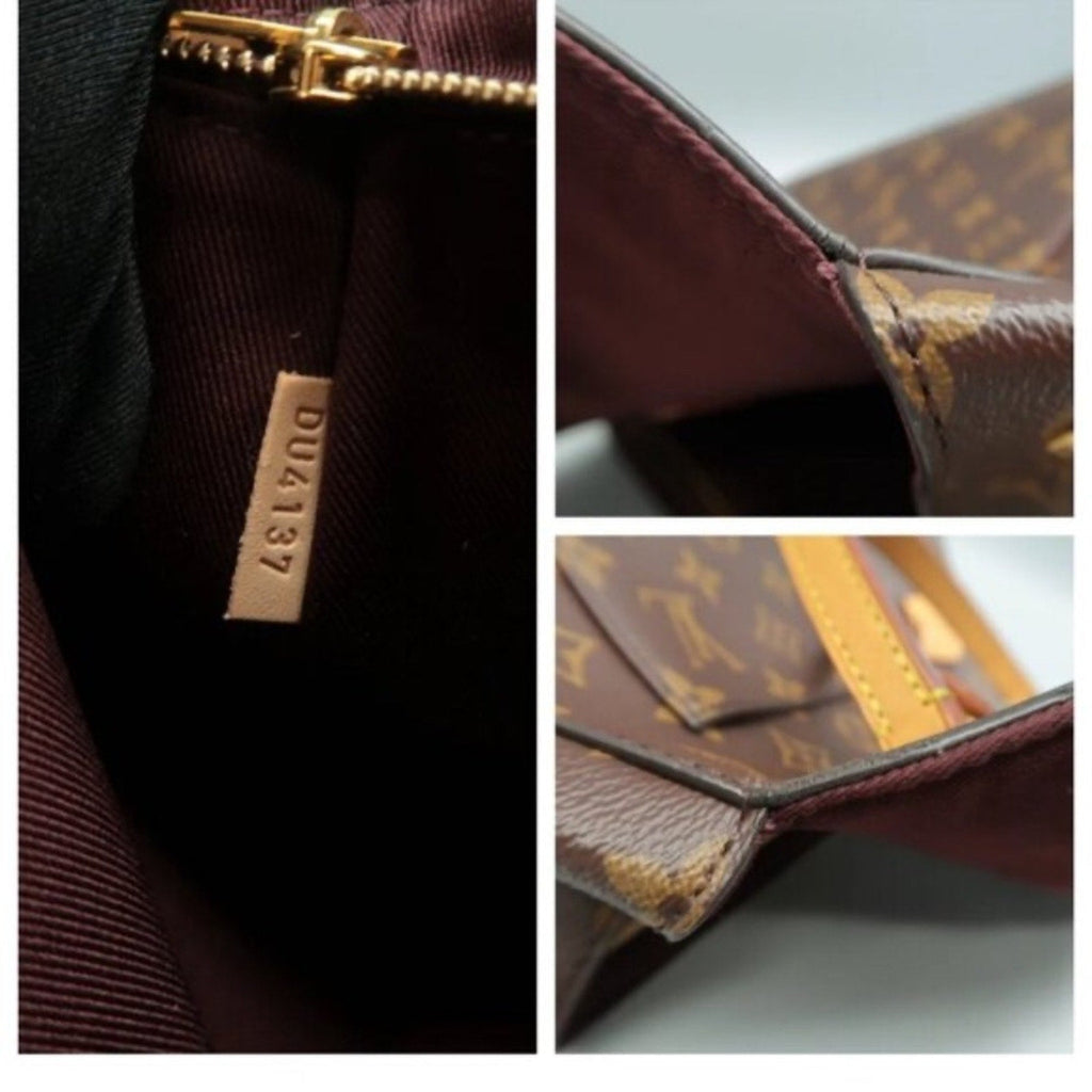 Louis Vuitton Cluny Brown Monogram Canvas Satchel