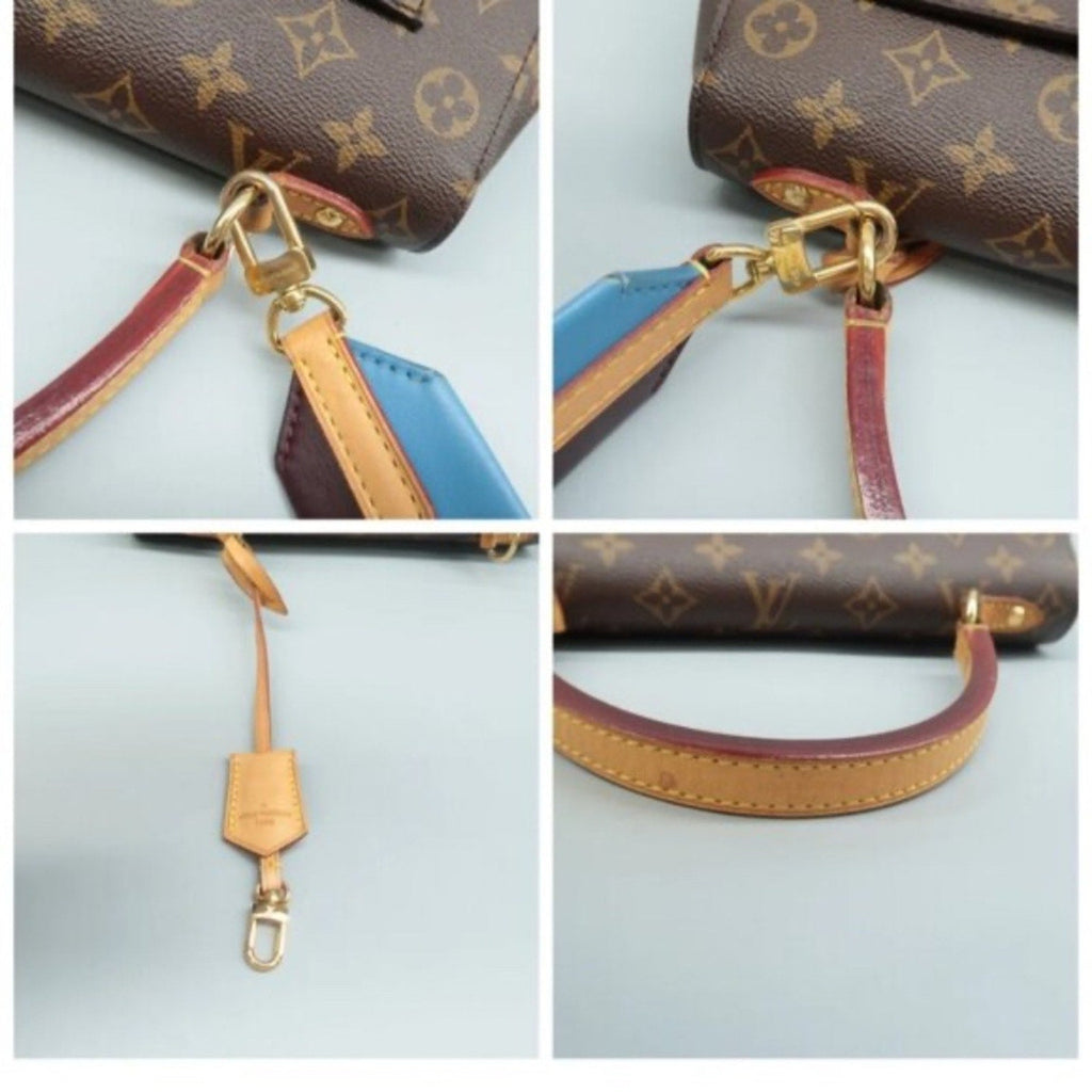 Louis Vuitton Cluny Brown Monogram Canvas Satchel