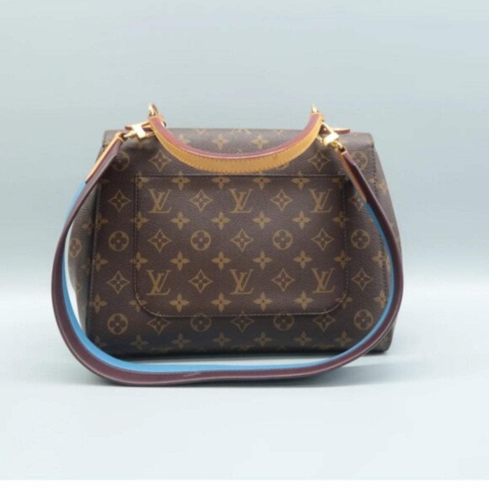 Louis Vuitton Cluny Brown Monogram Canvas Satchel