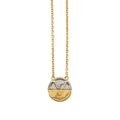 LOUIS VUITTON Collier L to V Necklace Gold M69643