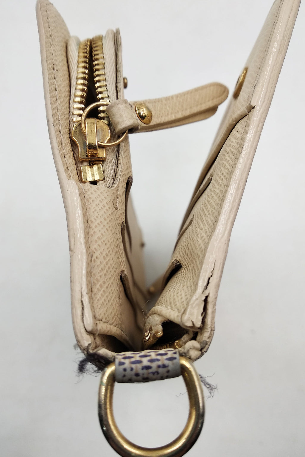 Damier Azur Canvas Insolite Wallet Beige