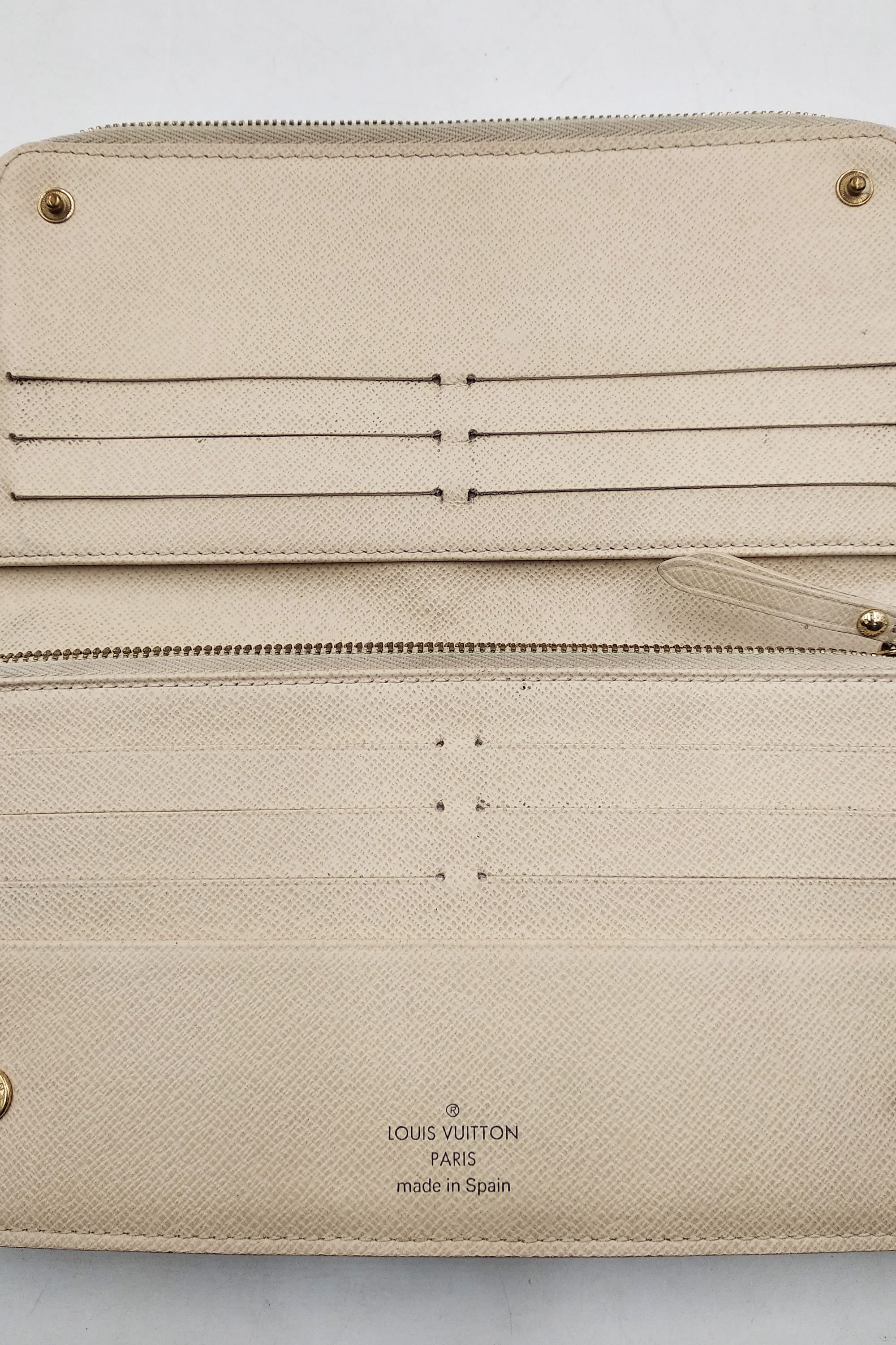 Damier Azur Canvas Insolite Wallet Beige