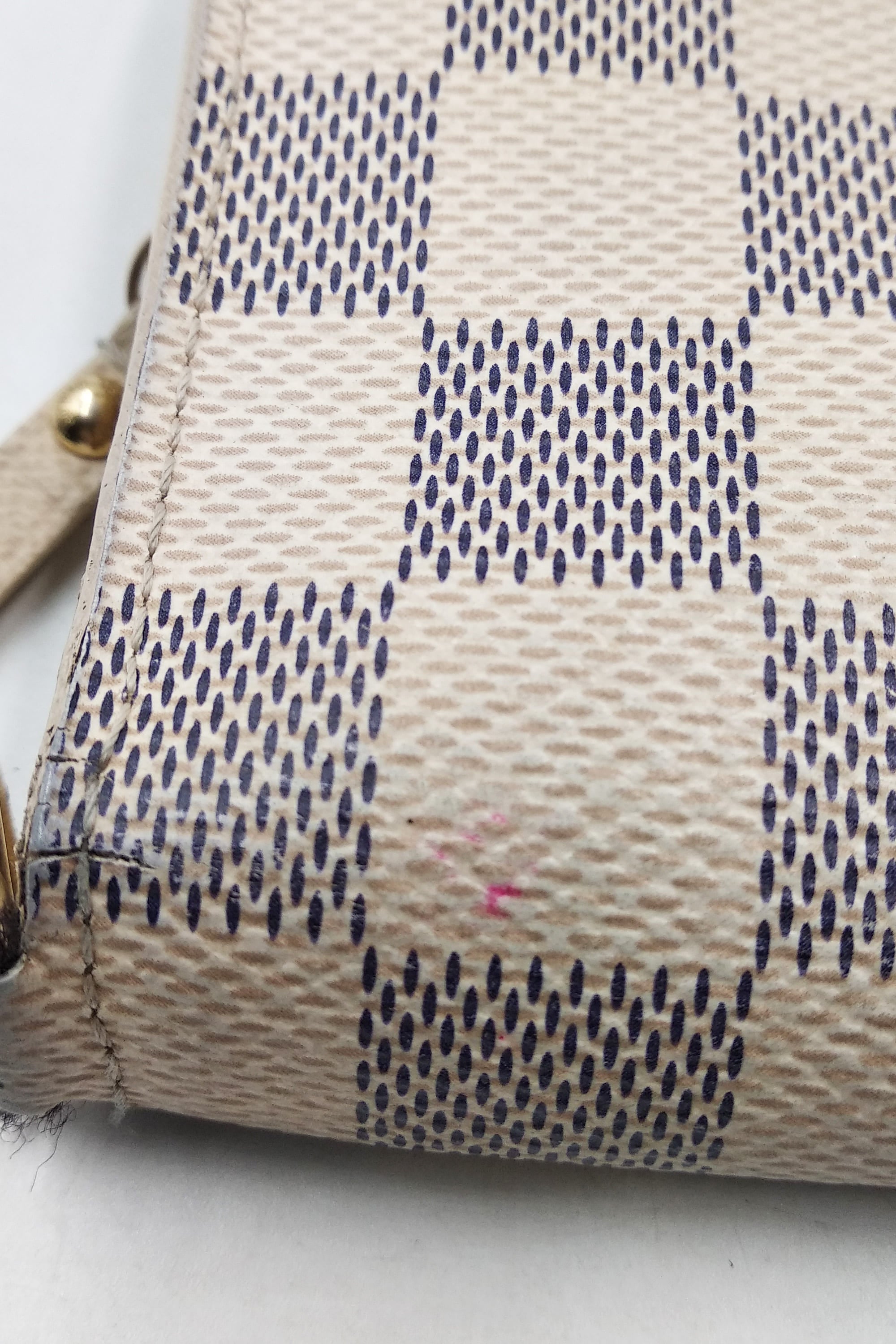 Damier Azur Canvas Insolite Wallet Beige