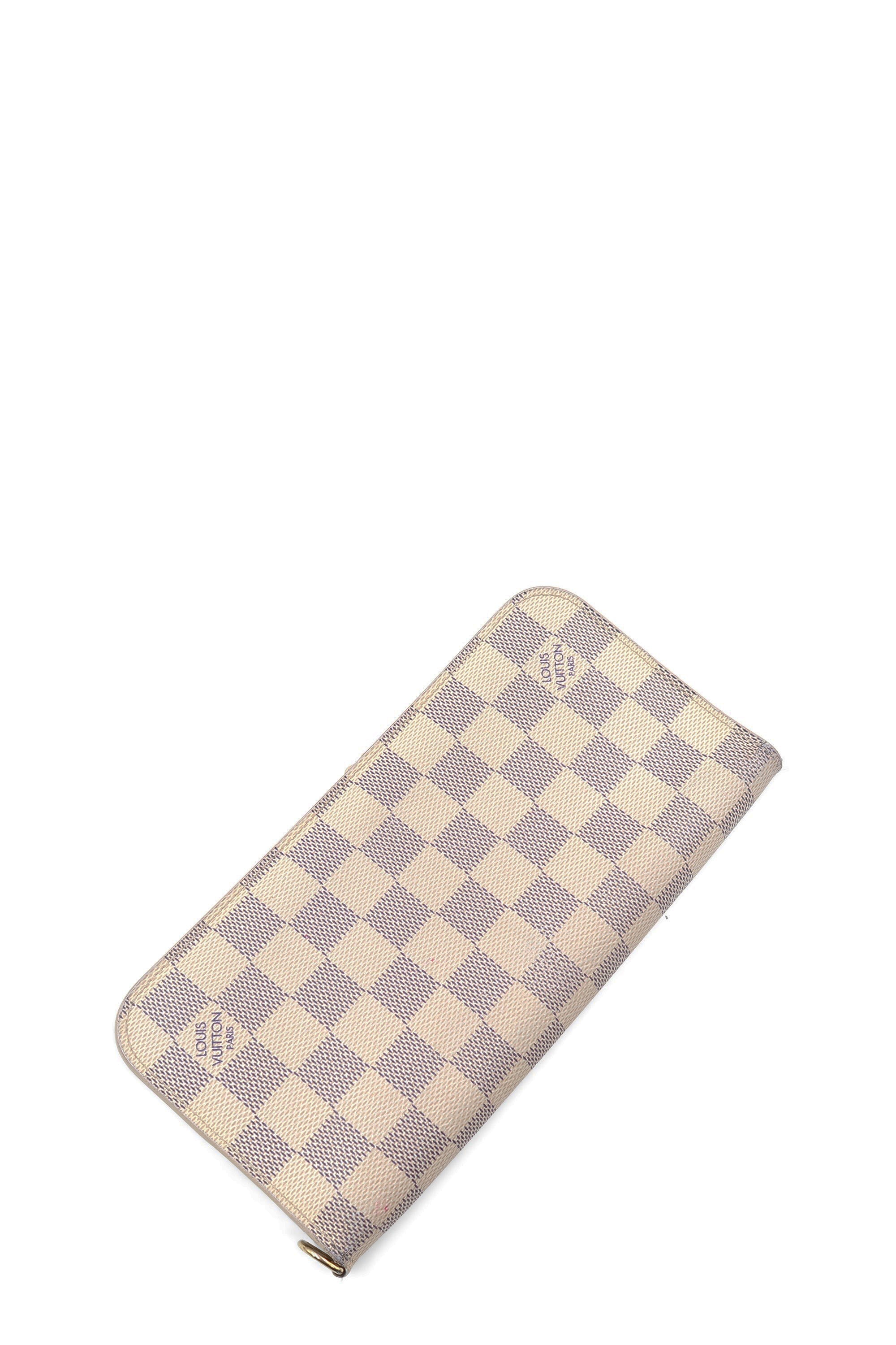 Damier Azur Canvas Insolite Wallet Beige